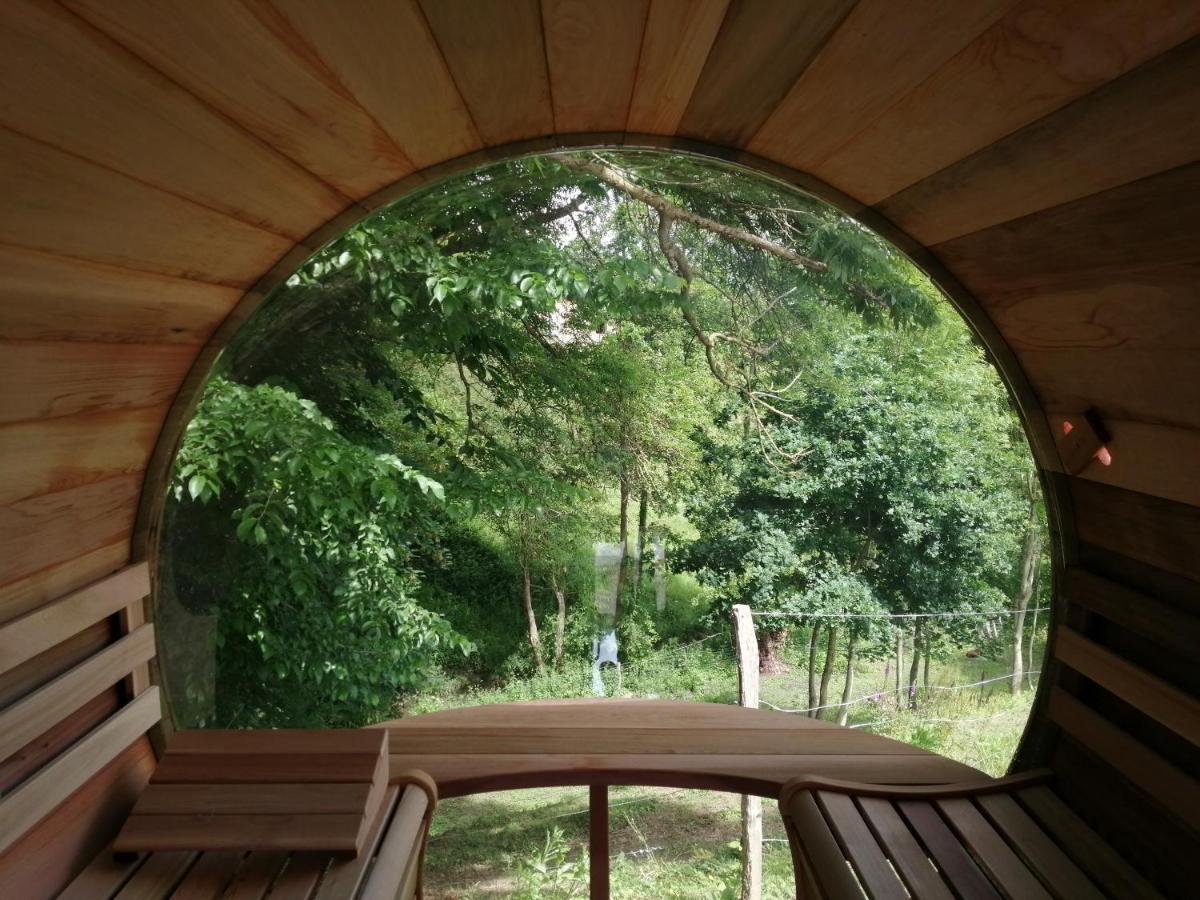 Le Domaine De Pivette Chambre Climatisee Et Insolite Avec Terrasse Privative Avranches Buitenkant foto
