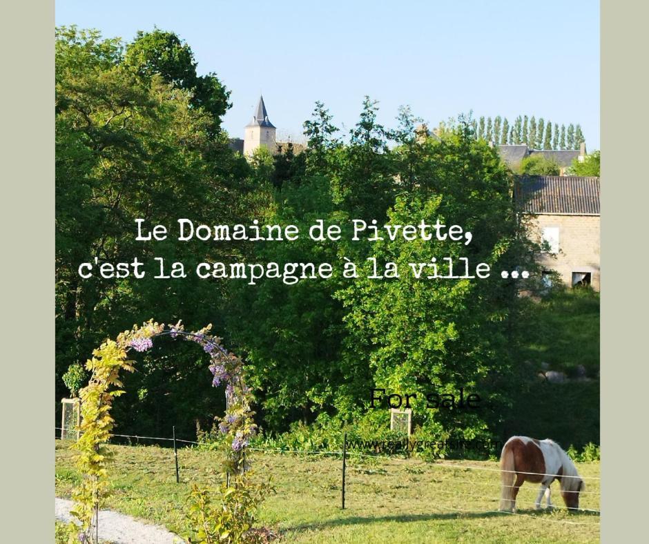 Le Domaine De Pivette Chambre Climatisee Et Insolite Avec Terrasse Privative Avranches Buitenkant foto